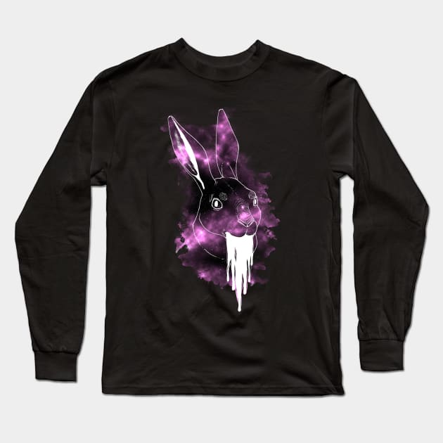 harrowed hare Long Sleeve T-Shirt by MonsterParker